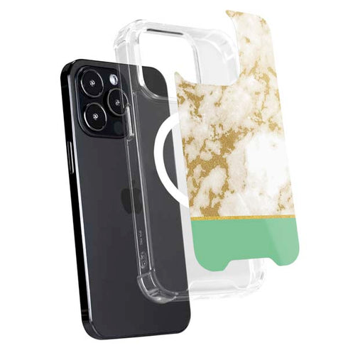 Pastel Marble iPhone 15 Pro MagSafe Case